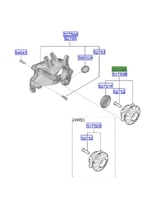 52720S1000 فلنجة هوب خلفي سنتافي 2020 اصلي