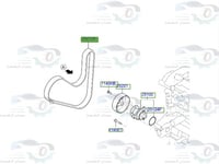 2521203050 سير مكينة اي تن 2014 اصلي