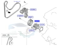 251002M011 طرمبة ماء النترا اصلي