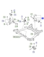 219304D150 كرسي مكينة خلفي كرنفال 2007-وفوق اصلي