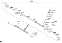 56540B4000 ذراع دركسون داخلي اي تن 2015 اصلي