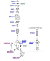 546612S300 مساعد امامي توسان 2011 يمين اصلي