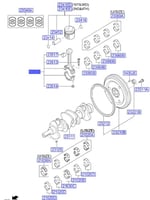 2351042010 ذراع بستم ديزل باص+جيب+ونيت اصلي