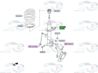 546613X050 مساعد امامي هيونداي النترا 2013-2016 يم...