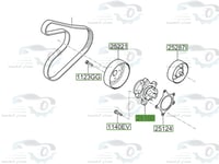 251002B700 طرمبة ماء هيونداي اصلي