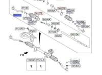 56825AA000 ذراع دركسون خارجي يمين النترا 2020 اصلي