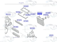 97139H8000K ثلاجة مكيف هيونداي اكسنت 2019-2023 بدي...