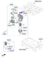 264002J300 مبرد زيت النترا 2020 م/2.0 اصلي