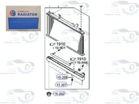 CY03-15-200 رديتر ماء مازدا CX9 من 2008-2016 اردني