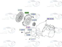 4130023600 دسك كلتش اكسنت اصلي