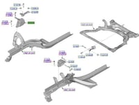 21810AA000 كرسي مكينة يمين النترا 2020 اصلي
