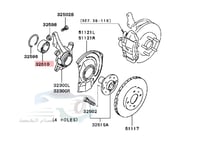 3885A001 رمان كفر امامي لنسر اصلي