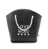 سلة وبيت للقطط مع مخدة,l