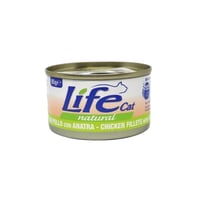 معلبات لايف كات دجاج مع البط 85 g