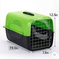 قفص قطط بلاستك باب حديد