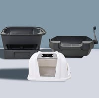 كات ات صندوق رمل ذكي سهل التنظيف