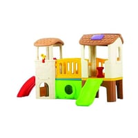 متعة لا تنتهي لأطفالك! بيت ألعاب خارجي ملوّن، فيه...