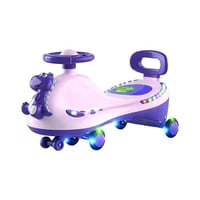 سيارة أطفال دوّارة بتصميم ديناصور وأضواء LED – لعب...