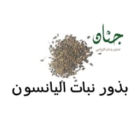بذور نبات اليانسون ( Pimpinella anisum )