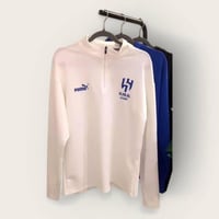 طقم سويتر مستوحى تصميمة من طقم نادي الهلال الرسمي...