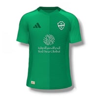 تيشيرت مستوحى تصميمة من تيشرت نادي الاهلي السعودي...