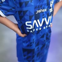 طقم غير رسمي من طقم نادي الهلال الجديد ولادي ازرق