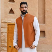 سديري رجالي شتوي لون جملي