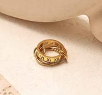 خاتم حلقات crystal Romains