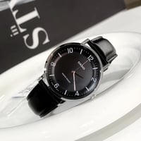 ساعة كاسيو MTP-VT03L-1B-جلد