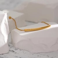 سوارة لوفرين نسائية مطلية بالذهبي بتصميم بسيط وأني...