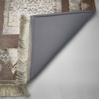 رَوْح – سجادة صلاة مبطنة فاخرة باللون البني الكاكا...