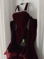 فستان مخمل انيق