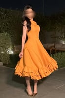 فستان قصير ناعم