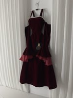 فستان مخمل انيق