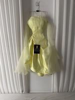 فستان ليموني قصير