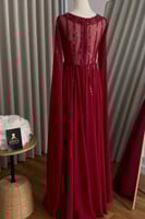 فستان سهره احمر