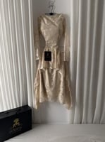 فستان شامبين جاكار بطبقات