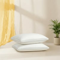 بكج مخدتين فندقية قطن 100%