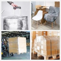 لفة تغليف بلاستيكية شفافة قابلة للتمدد ومتينة وذات...