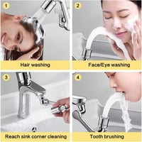 صنبور المطبخ والحمام موسع سبلاش هيد 1080 درجة دوار...