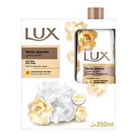 لوكس شوار جل مع ليفة 250 مل - متوفر بعدة خيارات