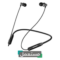 سماعة Lenovo Neckband he05 - أسود - مستعمل