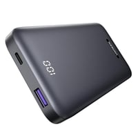 يوجرين - شاحن متنقل (Ultra Slim) بمنفذ PD ومنفذ US...