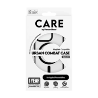 بانزر جلاس-كفر حماية ايفون 16 برو CARE يدعم تقنية...