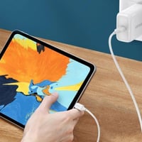 يوجرين -سلك شاحن من USB-C إلى USB-C بطول 2 م - أبي...