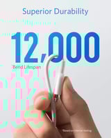 أنكر | سلك شاحن باور لاين يو إس بي إلى لايتينج | ب...