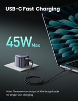 يوقرين | شاحن جداري نيكسود بقوة 45 واط بتقنية GaN...