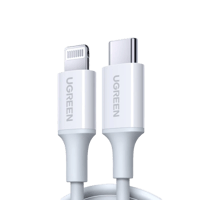 يوجرين -سلك شاحن من USB-C إلى آيفون بطول 2 م - أبي...