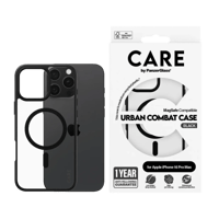 بانزر جلاس-كفر حماية ايفون 16 برو ماكس CARE يدعم ت...