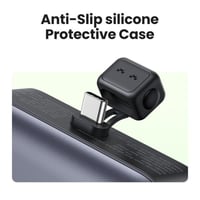 يوجرين - شاحن متنقل بـUSB-C مدمج ومنفذ USB-C بسعة...